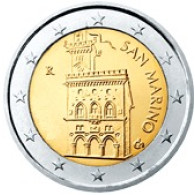 San Marino 2 Euro 2010 bfr. Regierungspalast