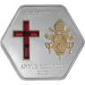Cook Islands- 5 Dollar-2006-AGpp-Benedictus Annus Secundus-RS