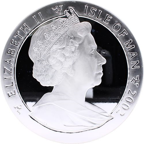 IsleOfMan-100Crowns3KG-2002-AGpp-Jubilee-Etui