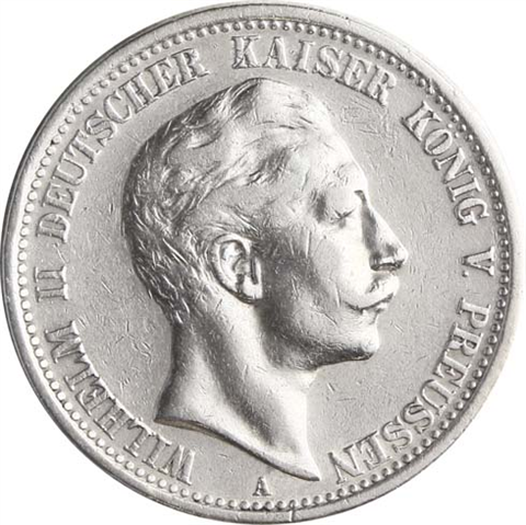 Jäger 102 Preussen 2 Mark 1891 - 1912 Sehr schön Wilhelm II Kaiser und König von Preußen I