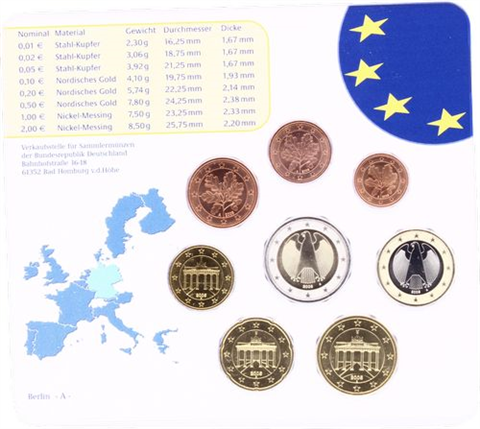 Deutschland-3,88 Euro-2005-Stgl-Kurs-MzzA-RS