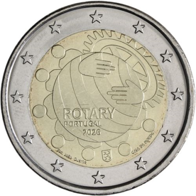 Portugal-2 Euro-2026-bfr-Rotary Club-RS