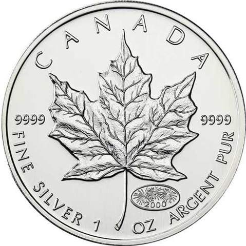 Kanada 5 Dollars 2000 Stgl. Maple Leaf - Privy Millenium I