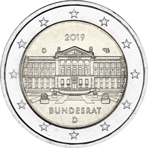Deutschland-2-Euro-2019-Bundesrat-D-