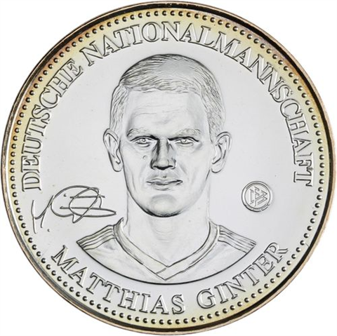 Set I+II Silber-Gold-Gedenkprägungen-der-Nationalmanschaft-2014