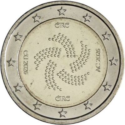 Irland-2 Euro-2026-bfr-Ratspräsidentschaft-RS