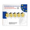 Deutschlande 2 Euro-Satz 2018 Helmut Schmidt PP im Folder