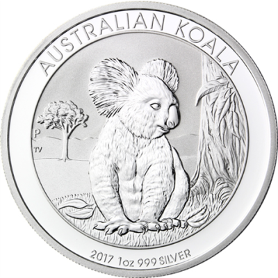 Australien-1Dollar-2017-Silbermünze-1Oz-Koala-RS