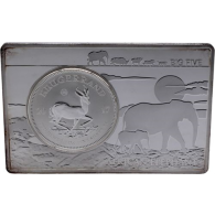 Südafrika-1Unze-Krügerrand in Barren-1967-2017-AGpp-RS