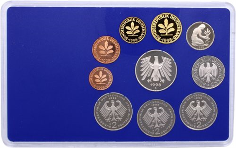 Deutschland-12,68 DM-1998-PP-Kurs-Blister-MzzA-RS