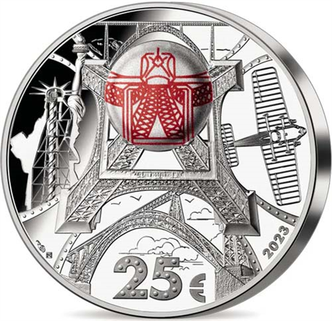 Frankreich-25Euro-2023-Gusatave-Eiffel-RS