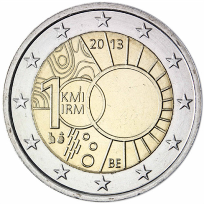 Belgien-2-Euro-2013-Meteorologisches-Institut-RS