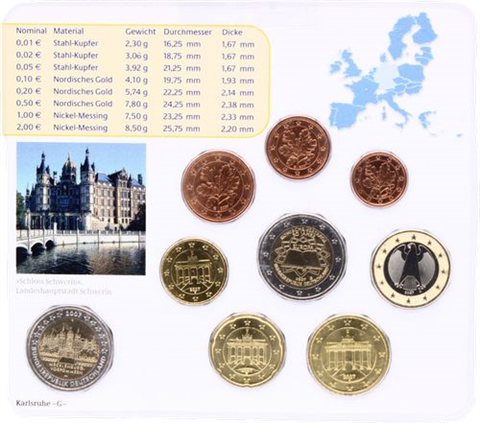 Deutschland-5,88 Euro-2007-Stgl-Kurs-MzzG-RS