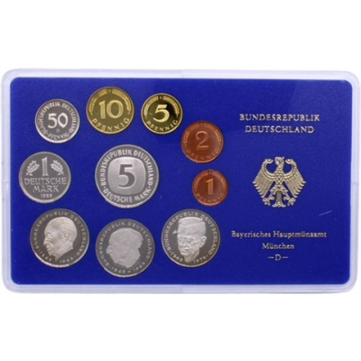 Deutschland-12,68 DM-1985-PP-Kurs-Blister-MzzD-RS