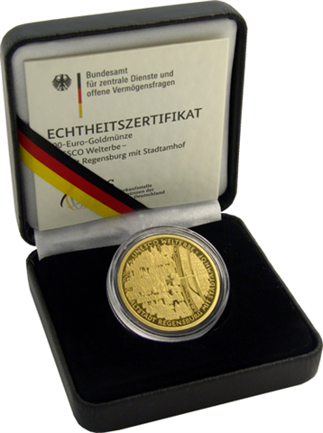 Deutschland-100-Euro-2016-Au-Altstadt-Regensburg-RS