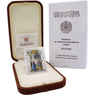 Vatikan-25Euro-2023-AGpp-Perugino-Etui