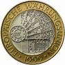 Österreich 50 Schilling 1999 Hgh Europäische Währungsunion III