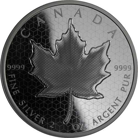 Kanada-10Dollar-2020-AGpp-Maple Leaf holo-Etui