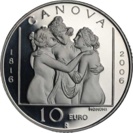 San Marino-10Euro-2006-PP-Canova-RS