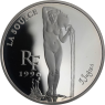 Frankreich-1,5 Euro 10 Francs-1996-AGpp-Die Quelle-RS