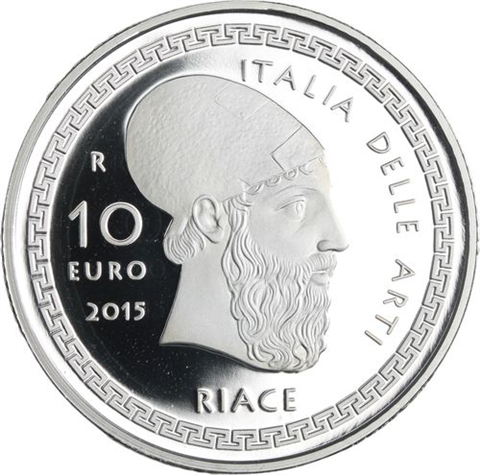 Italien-10 Euro-2015-AGpp-Riace Calabria-RS