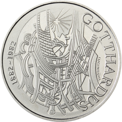 Schweiz-5Franken-1982-bfr-GotthardEisenbahn-RS