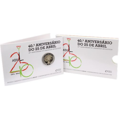 Portugal-2 Euro-2014-PP-Nelkenrevolution-Coincard