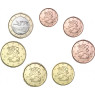 Finnland 1 Cent bis 1 Euro Kursmuenzen 2017