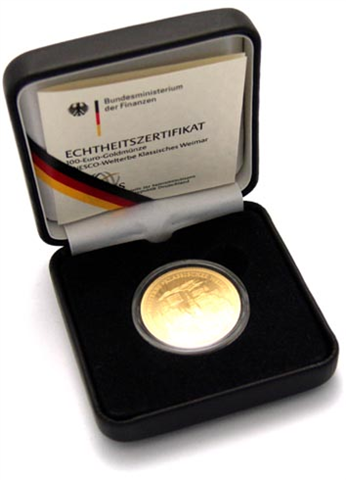 Deutschland-100Euro-2006-Au-GoldmünzeWeimar-Etui (1)