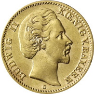 Kaiserreich 10 Mark 1874 - 1871 König Ludwig II. von Bayern J.196 I