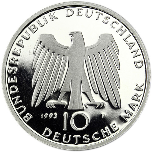 Deutschland 10 DM Silber 1993 PP 1000 Jahre Potsdam