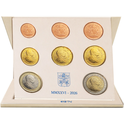 Vatikan-3,88-Euro-2026-Kms-Stgl-Papst-Leo-Folder