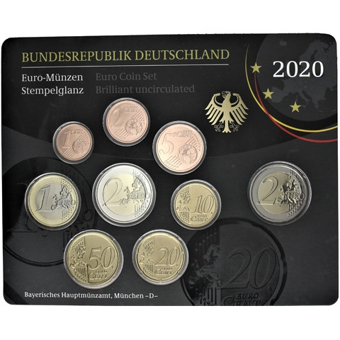 Deutschland 5,88 Euro 2020 KMS Stempelglanz Münzzeichen: D
