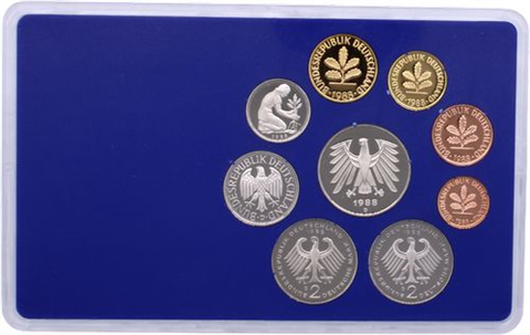 Deutschland-10,68 DM-1988-PP-Kurs-Blister-MzzD-RS