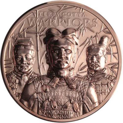 Cook Islands-1 Dollar-2021-CuPP-Terracotta Warriors-RS