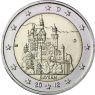 Deutschland-2-Euro-2012-Schloss-Neuschwanstein-D