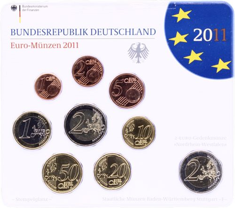 Deutschland-5,88 Euro-2011-Stgl-Kurs-MzzF-RS