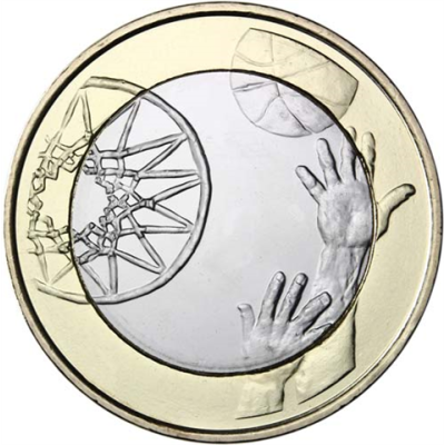 Finnland-5-Euro-2015-bfr.-Sportserie---Basketball