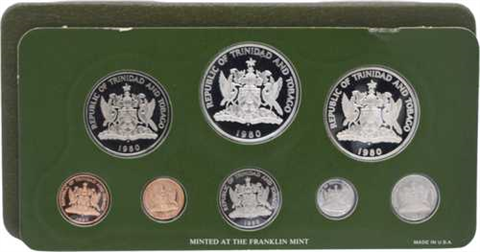 TrinidadTobago-16,91 Dollar-1980-PP-KMS-Etui