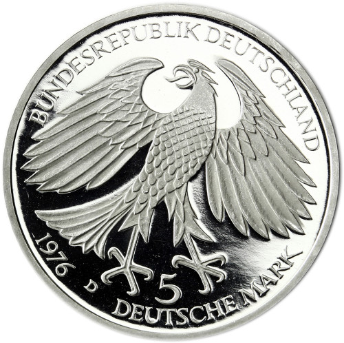 Deutschland 5 DM 1975 PP " Grimmelshausen"