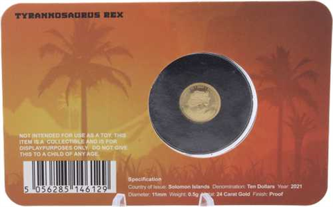 Salamonen Islands-10 Dollar-2021-AUpp-Dinosuarier-RS