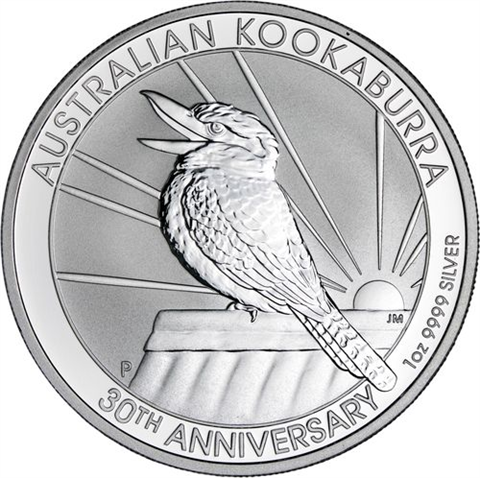 Australien-36x1Dollar-1990-2025-AGstgl-Kookaburra Set-EtuiI