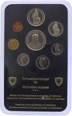 Schweiz-8,86 Franken-1983-Stgl-KMS-RS
