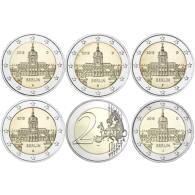 Deutschland-2Euro-2018bfr-Charlottenburg-Münzzeichen-ADFGJ-RSVS