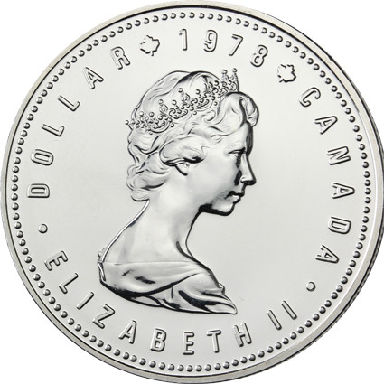 Kanada 1 Dollar Silber 1978 Edmonton Spiele