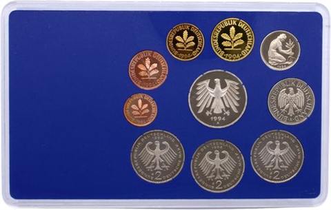 Deutschland-12,68 DM-1994-PP-Kurs-Blister-MzzA-RS