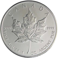 Kanada-5Dollar-2008-AgStgl-MapleLeaf-RS