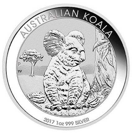 1 Oz Silbermünze Australien Koala 2017