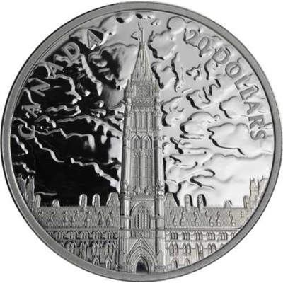 Kanada-20 Dollar-2019-AGpp-Lichter des Parlaments-RS