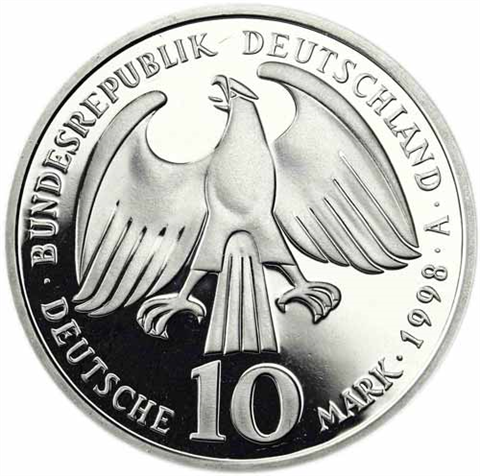 Deutschland-10-DM-Silber-1998-PP-Freiden